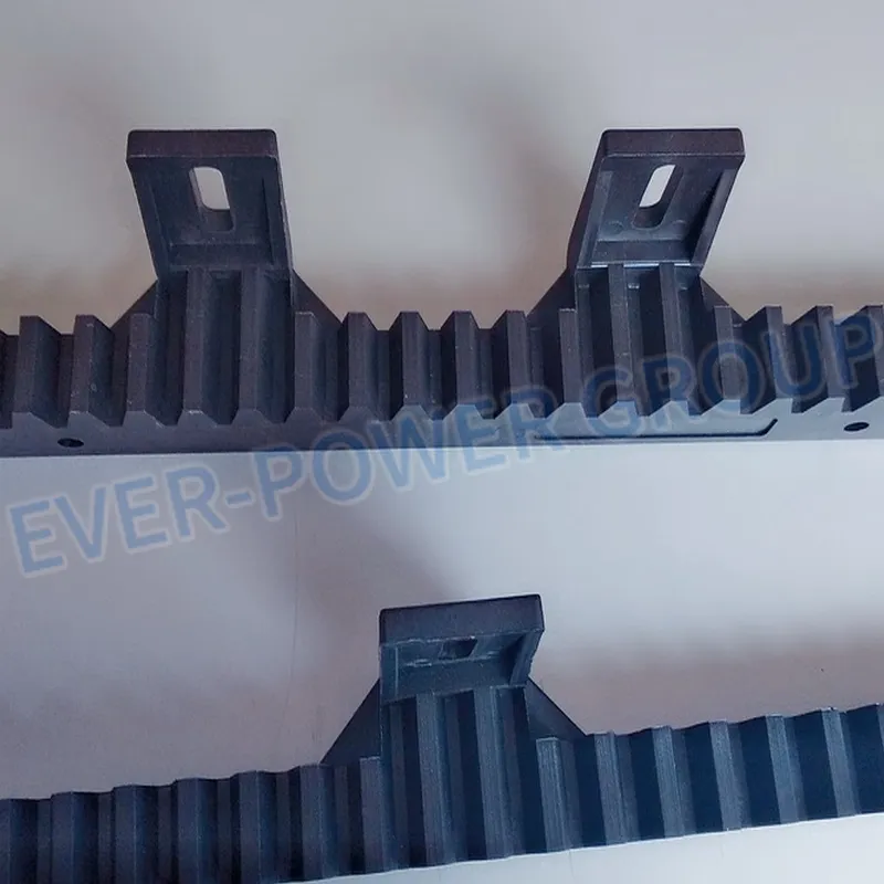 Professional Manufacture Black Nylon Plastic Gear Rack