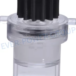 Rotary Torque Damper with Pinion Gear Plastic Silicone Damper