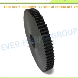 Small Modulus Polyformaldehyde Worm and Worm Wheel of Black Wear-Resistant Combined Reducer Mini Sprocket Gear   Pulley Gear Bevel Gears Plastic Cogs Spur Gears