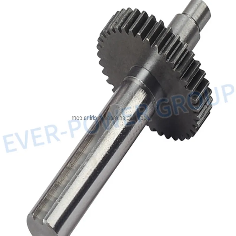 Stainless Steel Pinion Gear Shaft Metal Plastic Spur Gear Brass Small Spiral Angular Straight Bevel Gear by Custom CNC Machining