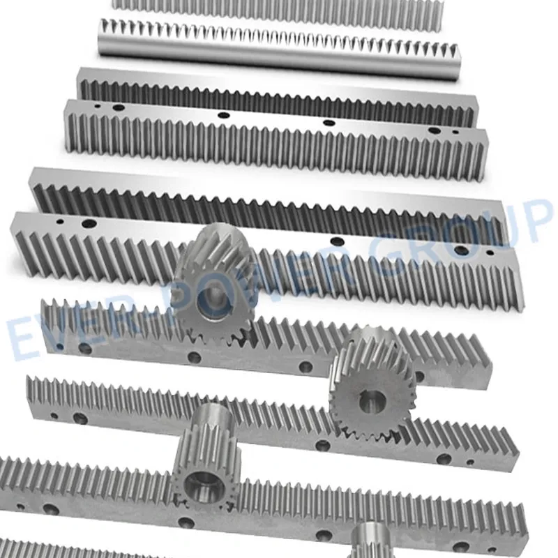 Standard Sizes Steel Gear Rack Helical Gear Set Rack and Aluminum Pinion for Automatic Gate Opener Plastic Atlanta Round Precision Curved CNC Boston Nylon Spur