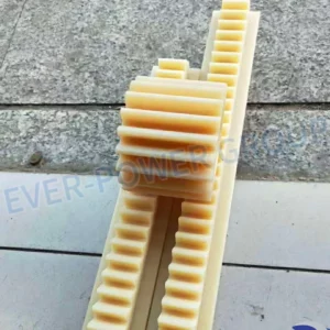 Straight Nylon Rack Pinion Gear Plastic POM CNC Gear Rack