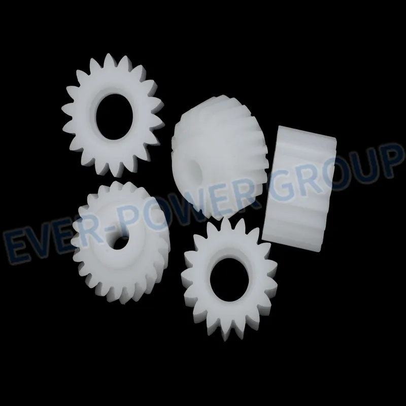 Toothed Duplicate Drive Transmission Precision Injection Plastic Spiral Helical Gear Cog-Wheel