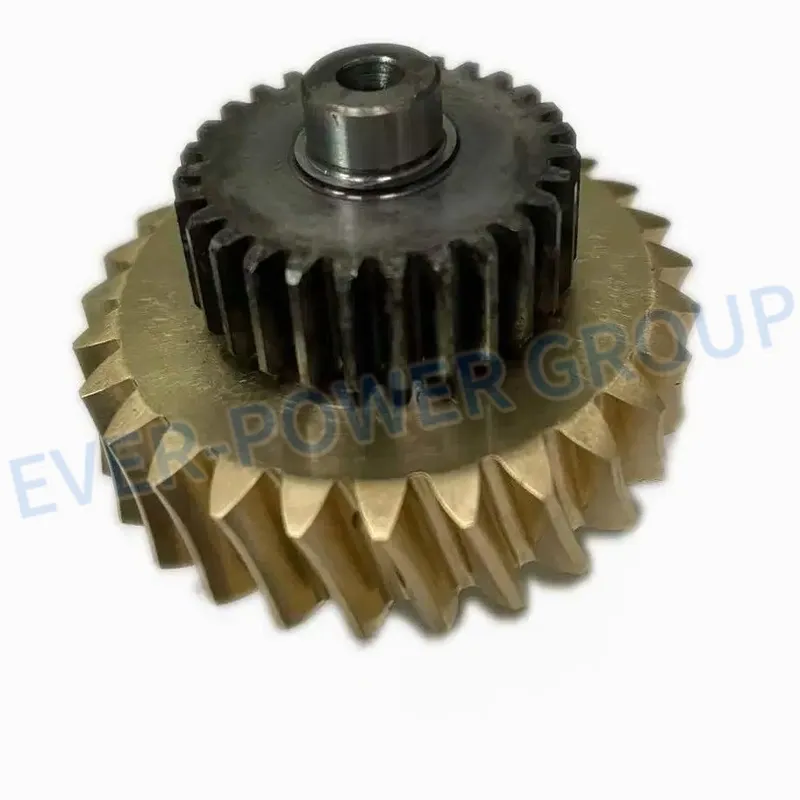 Transmission Mechanical Parts OEM ODM CNC Turning Nylon Plastic Pinion Gear Steel Copper Spur Worm Gear